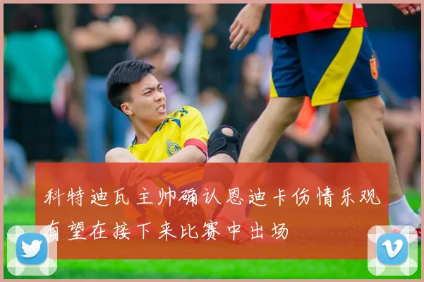 科特迪瓦主帅确认恩迪卡伤情乐观有望在接下来比赛中出场